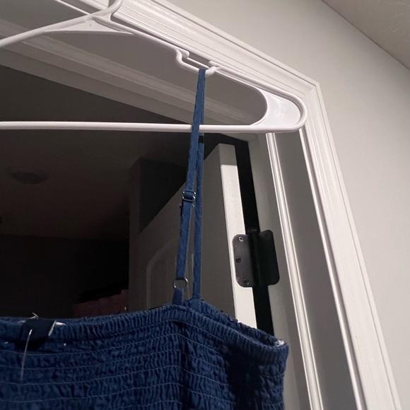 NWT American Eagle Navy babydoll Strapless Maxi Skirt - Picture 7 of 9